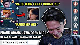 PRANK ORANG JAWA OPEN MIC!! DARAT DI AWAL SAMPE DIKATAIN ENDING NYA DI PUJI!!