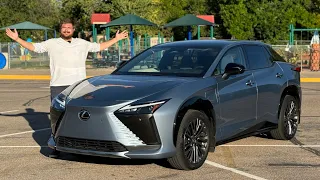 I Drive The Electric Lexus RZ 450e For The First Time! Is This A Joke?