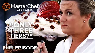 Three Tiered Cake Fails in Junior MasterChef Australia | S01 E07 | Full Episode | MasterChef World