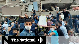 More than a dozen dead after Aegean Sea earthquake