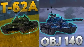 WOTB | T-62A vs OBJECT 140!