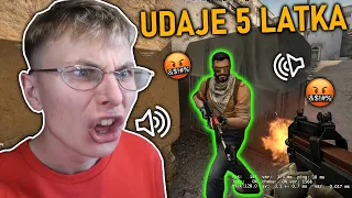 UDAJE 5-LATKA W CS:GO! - 12 banów w godzinę xD