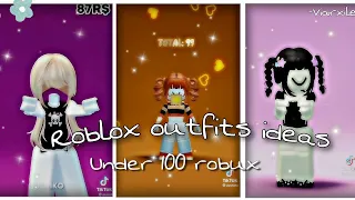 Roblox outfit ideas for under 100 robux! *Tiktok Compilations*