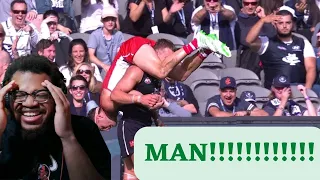 LOL!!! American Reacts To AFL Best Oddities Of 2022 Season