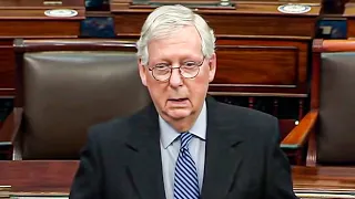 Mitch McConnell Blubberingly Cries About Filibuster