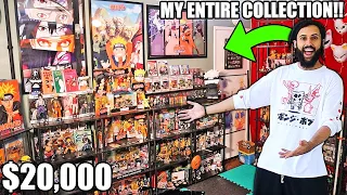 FINALLY REVEALING AND TOURING MY NEW COMPLETE ANIME AND WEAPON COLLECTION ROOM 2022!!!