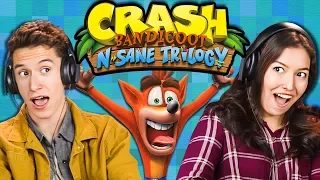 HARDEST GAME EVER?! | Crash Bandicoot N Sane Trilogy (React: Gaming)