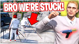 Trolling Players With a ROPE GUN!! GTA 5 RP