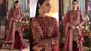 Afrozeh Hayat Wedding Formals Collection 2023 D-04 Dabeer #unboxing #onlineshopping #pakistanibrand