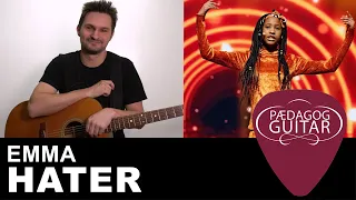 Lær at spille "Hater" med Emma fra MGP 2022 på guitar