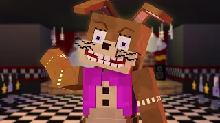 "Drawn to the Bitter" | FNAF Minecraft Animation Music Video - Rise of the Purple Guy part 1