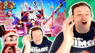 THE AMAZING DIGITAL CIRCUS - Ep 2: Candy Carrier Chaos! | @GLITCH | Fort_Master Reaction