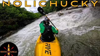 Nolichucky Gorge Kayaking 1800 cfs //   Poplar to Blue Ridge Paddling