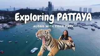 Tiger Park in Pattaya - Exploring Pattaya , Thailand | Vlog 79 | Ep- 10 |