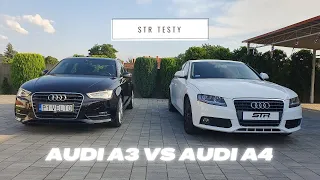 STR#244: Audi A3 (8V) vs Audi A4 (B8) - szybkie statyczne porównanie