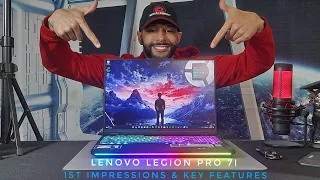 ●Lenovo Legion Pro 7i Gen 9 AI Gaming Laptop | 1st Impressions & Key Features!