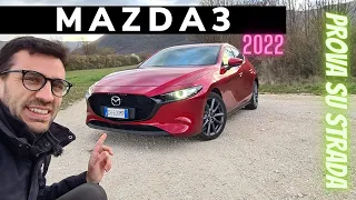 2022 Mazda3 e-SkyactiveX 2.0 186 CV il MIRACOLO MILD HYBRID | Prova su strada