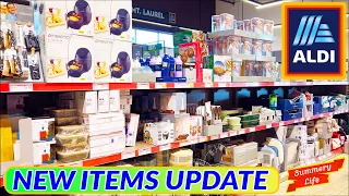 HUGE ALDI UPDATE WITH 50 + NEW ITEMS SHOP WITH ME