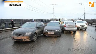 подробности массового ДТП на Новом мосту в Твери