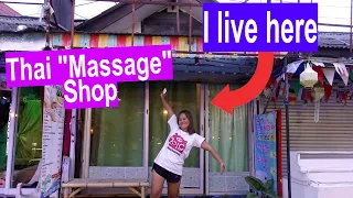 Living 1 WEEK in a Thai "massage" shop 🇹🇭