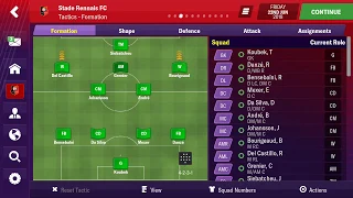 Football Manager 2019 Mobile - Best tactic