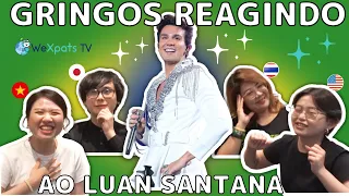 Gringos reagindo ao Luan Santana!