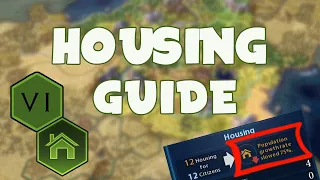 Civ 6 Housing Tutorial || How Housing Works, Impacts City Growth, and How to Get More Housing Fast!