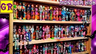 Моя коллекция кукол Монстер Хай. 169 куклы, 9 кошек Monster high