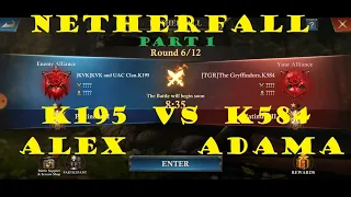 Part1 K584 Adama vs Alex K195 - fighting again - NS2 | King of Avalon