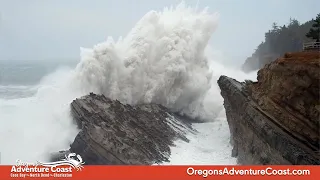 The BEST Storm Watching on Entire Oregon Coast