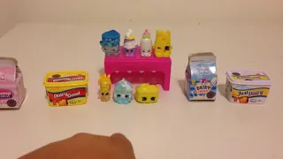 Shopkins season  10 mini packs Dairy collection