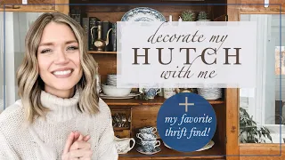 Decorate My Hutch With Me + My Best Ironstone Score OF ALL TIME!