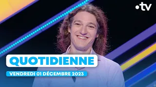 Emission Quotidienne du Vendredi 01 Décembre 2023 - Questions pour un Champion