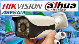 IP POE камера ASECAM 4K (8mp) ДЕШЕВЫЙ заменитель Hikvision Dahua
