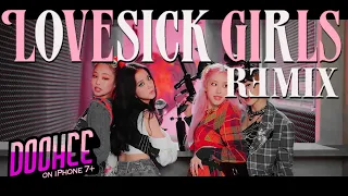 I remixed BLACKPINK - Lovesick Girls on my iPhone 7+ in the army