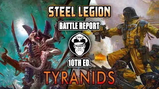 Astra Militarum Vs Endless Swarm Tyranids! | 10th Edition Battle Report | Warhammer 40,000