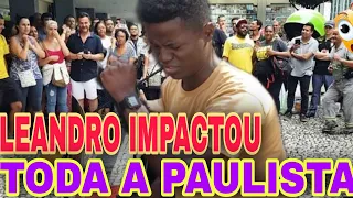 LEANDRO SILVA ARREPIOU TUDO NA PAULISTA!!🔥FOGO DESCEU E O POVO RECEBEU A BÊNÇÃO DE DEUS