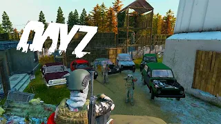 Рейд клановой базы на многоэтажке PODPIVAS IMMERSIVE DayZ 1.18