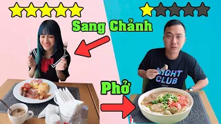 Thưởng Thức BUFFET 5 Sao vs 1 Sao - Vê Vê Channel