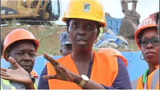 UNRA boss expresses concern at slow pace of Kampala flyover works