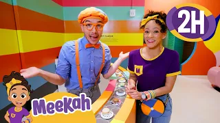 Blippi and Meekah Learn Colors! | Educational Videos For Kids | Moonbug Celebrating Diversity