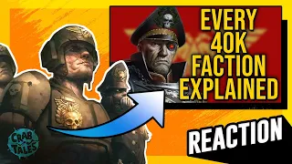 Bricky's Every single Warhammer 40k Faction Explained Part 1 REACTION [1/3]