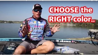How to choose lure colors - Right colors for the right situation that help catch bass