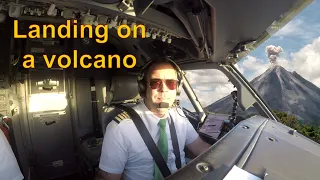 Flightdeck video: landing on Tenerife