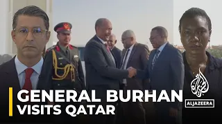 Burhan travels to Qatar: Military chief to meet the emir for bilateral talks