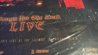 KING DIAMOND SONGS FOR THE DEAD LIVE  VINYL + CD + DVD  UNBOXING