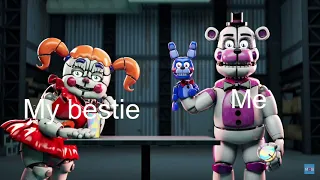 Fazbear and Friends; What happened? S M O O T H I E, but as my mom, my bestie and me
