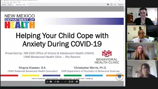 RRPS - Parent University: Helping Your Child Cope with Anxiety During CV-19