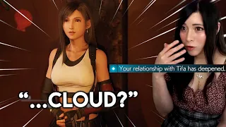 CLOUD USES RIZZ ON TIFA AND HER REACTION IS ADORABLE- Final Fantasy VII Rebirth Reactions (Ch 2 & 3)