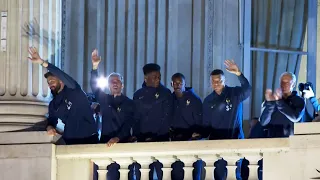 AMAZING SCENES in Paris as PROUD France fans welcome home team after World Cup Final defeat